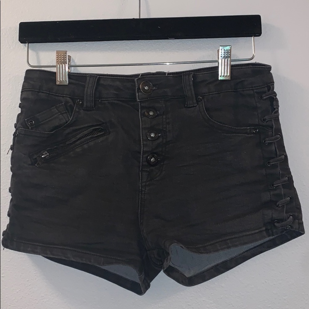 Free people denim shorts